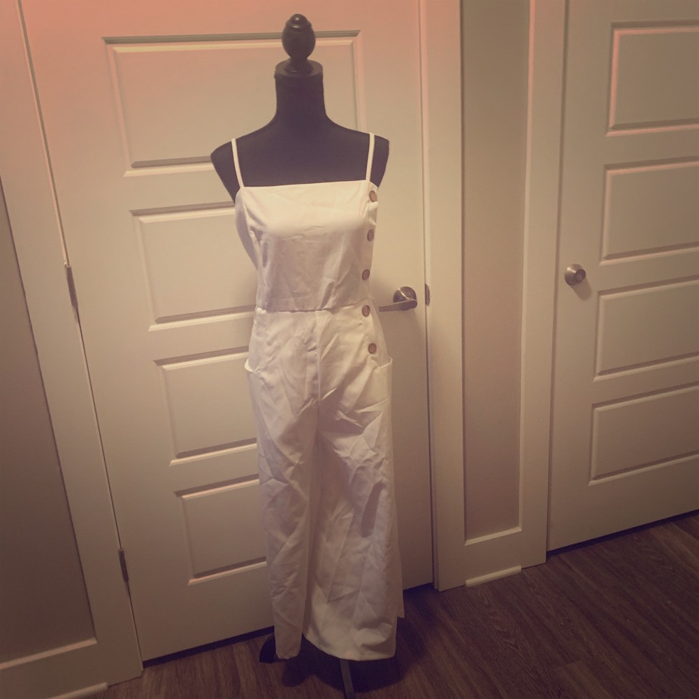 Chic White  jumpsuit